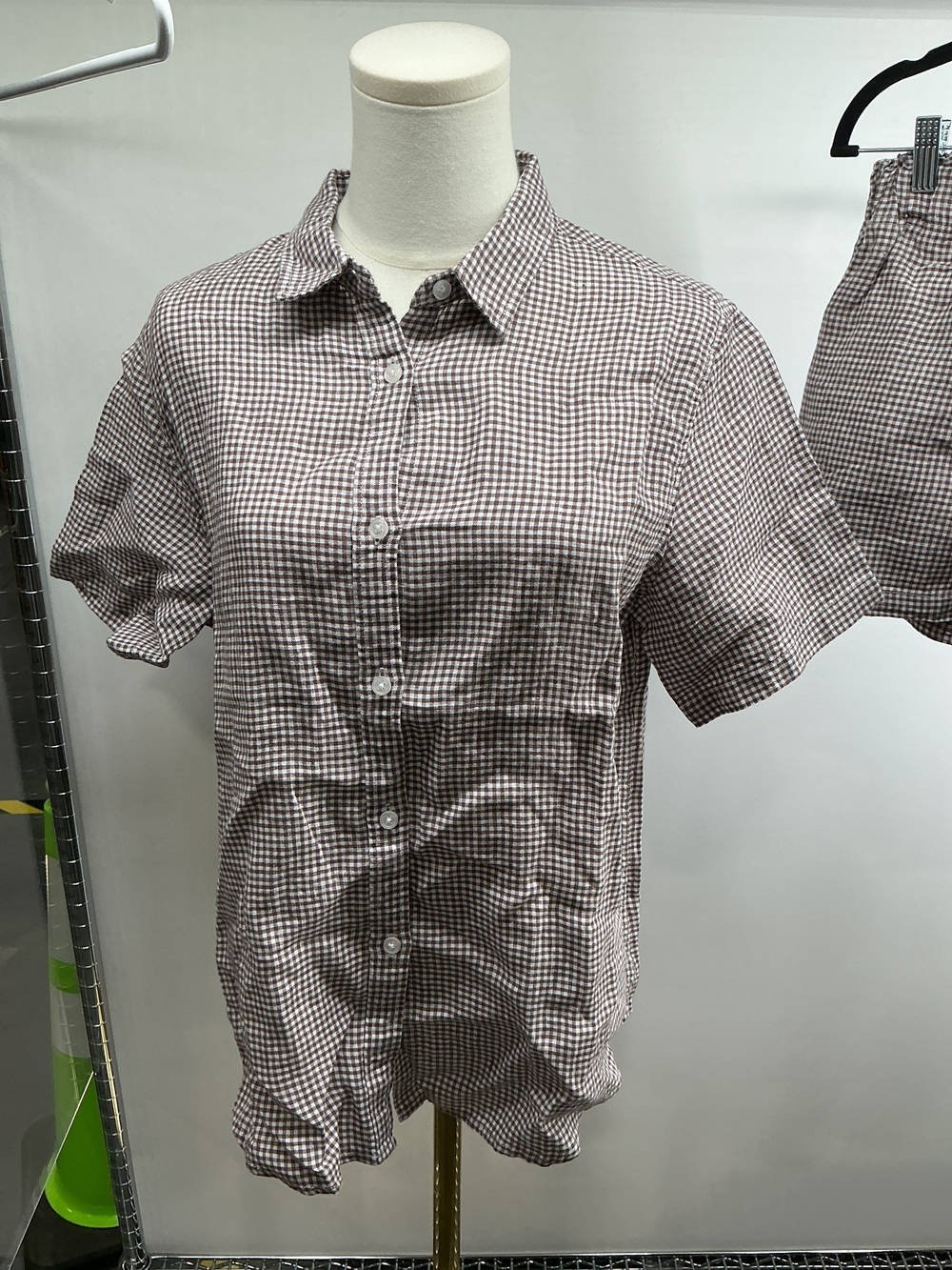 100% European Linen Shorts Pajama Set